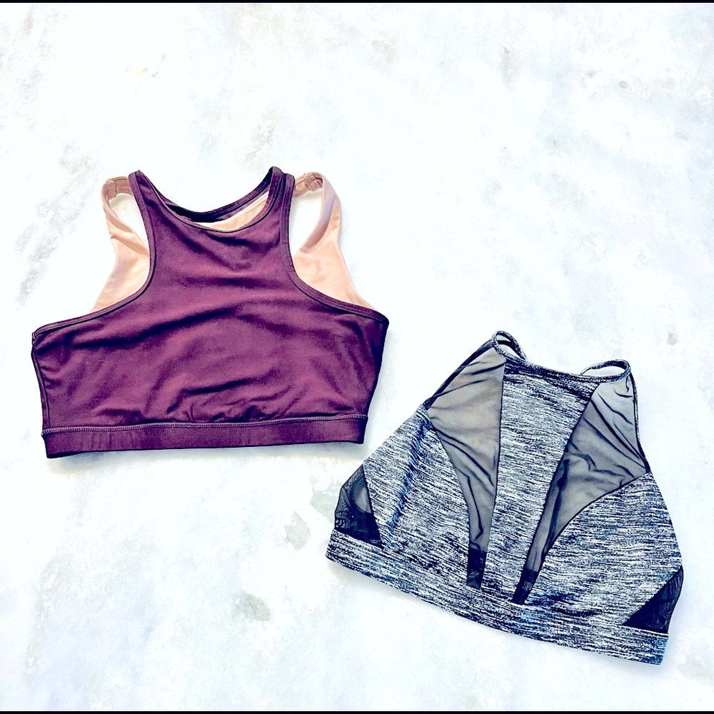 Victoria’s Secret and MPG High Neck Sports Bra Set, size small